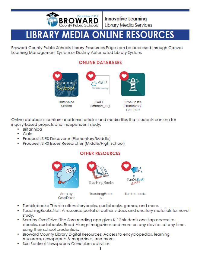 library media online resources